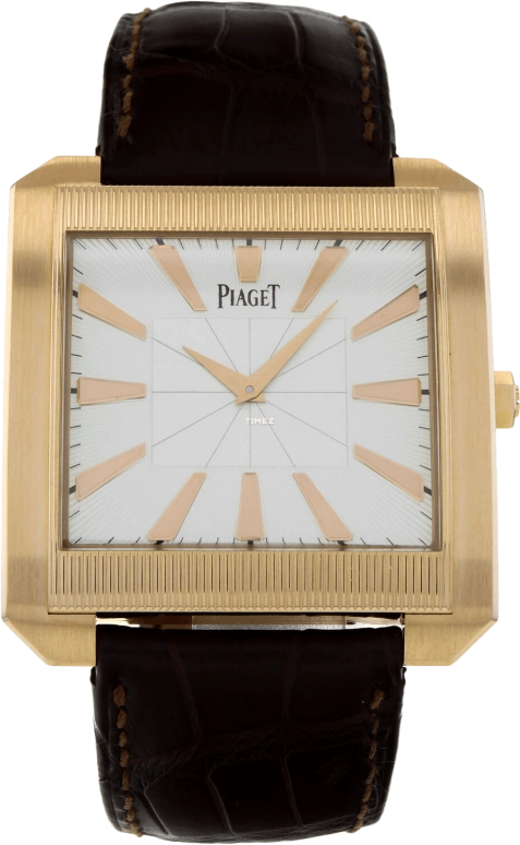 Piaget,Black Tie 46.50x42mm,46.50x42mm,Rose Gold,Silver White,Handwound,60hours,In-house Caliber,G0A32005