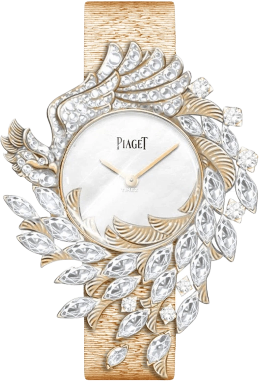 Piaget,Other 32mm,32mm,Rose Gold,White,Handwound,36hours,In-house Caliber,G0A48543