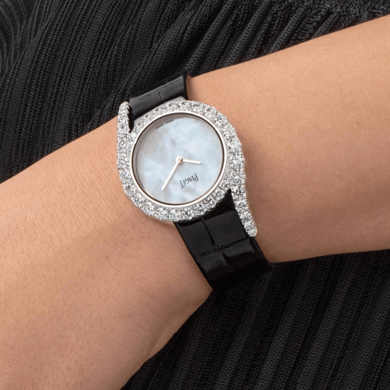 Piaget,Limelight 32mm,32mm,White Gold,White,Quartz,In-house Caliber,Sapphire,Crystal Glass,G0A44160