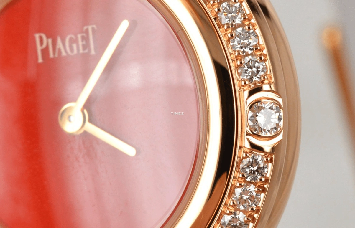 Piaget,Possession 29mm,29mm,Rose Gold,Red,Quartz,In-house Caliber,Sapphire,Crystal Glass,G0A43088