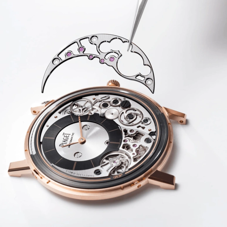 Piaget,Altiplano 41mm,41mm,Rose Gold,Black,Silver,Automatic,In-house Caliber,Sapphire,Crystal Glass,G0A43120