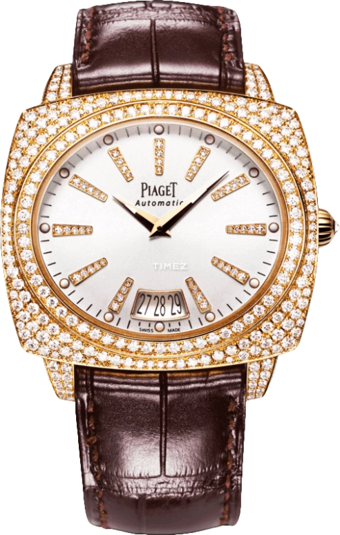 Piaget,Limelight 39x35mm,39x35mm,Rose Gold,Silver White,Automatic,42hours,In-house Caliber,G0A36093