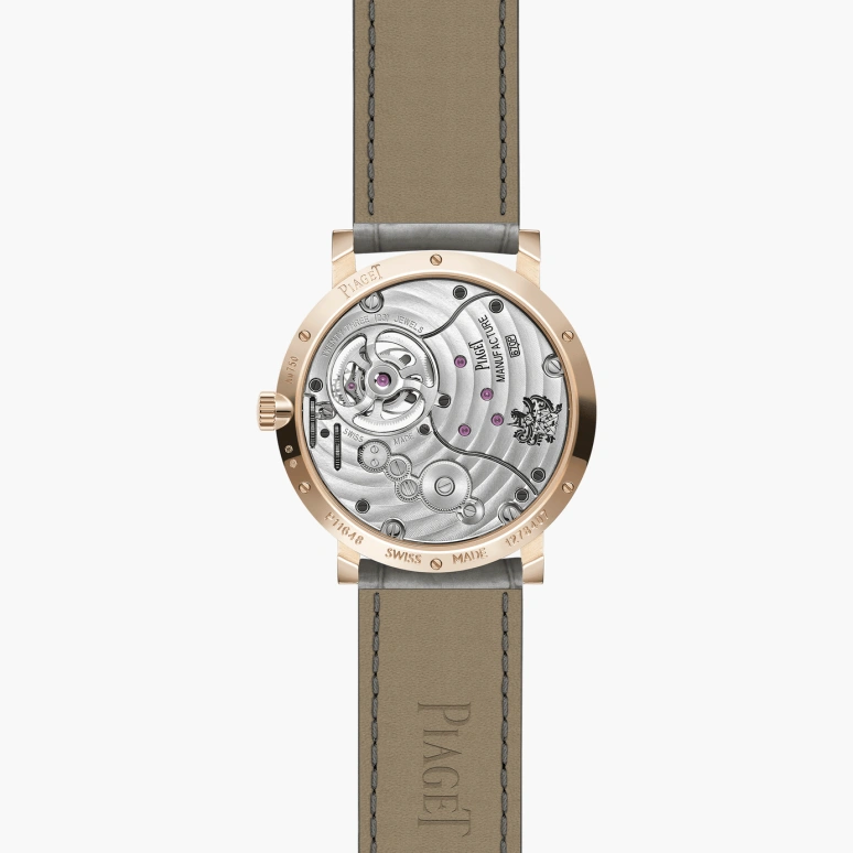 Piaget,Altiplano 38mm,38mm,Rose Gold,White,Handwound,Tourbillon,In-house Caliber,G0A45030