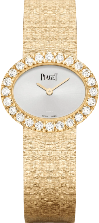 Piaget,Jewellery 27mm,27mm,Rose Gold,Silver,Quartz,In-house Caliber,Sapphire,Crystal Glass,G0A40212