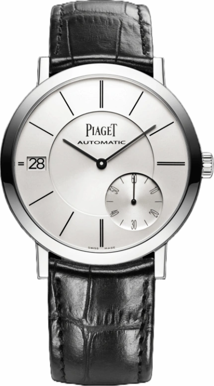 Piaget,Altiplano 40mm,40mm,White Gold,Silver,Automatic,Date,44hours,G0A38130