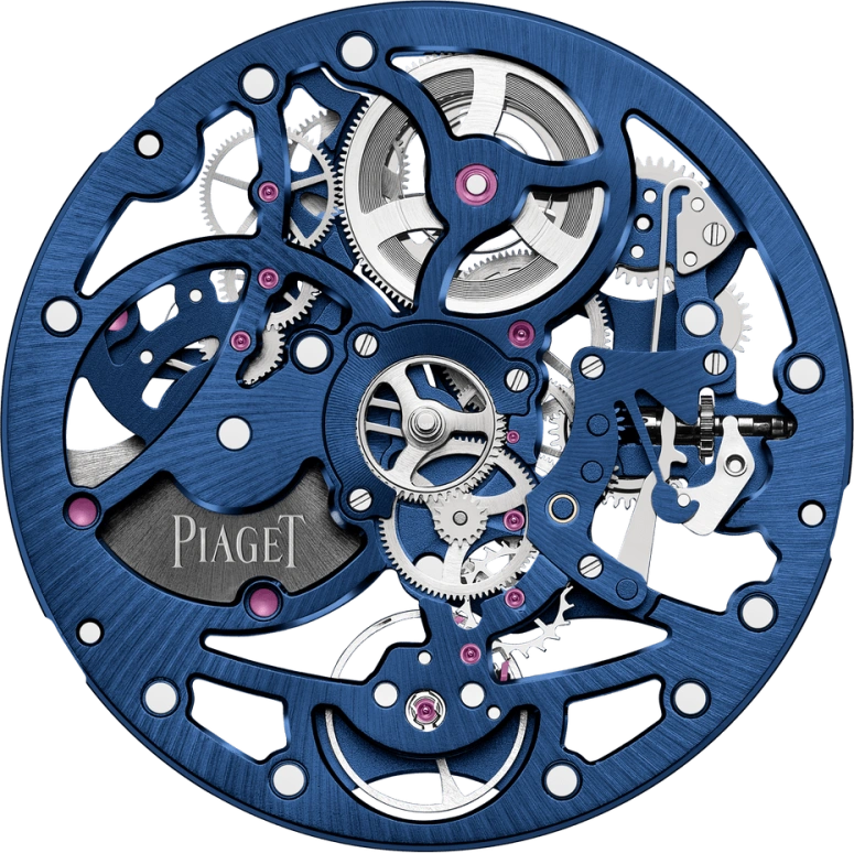 Piaget,Polo 42mm,42mm,Rose Gold,Skeleton,Automatic,44hours,In-house Caliber,G0A46009