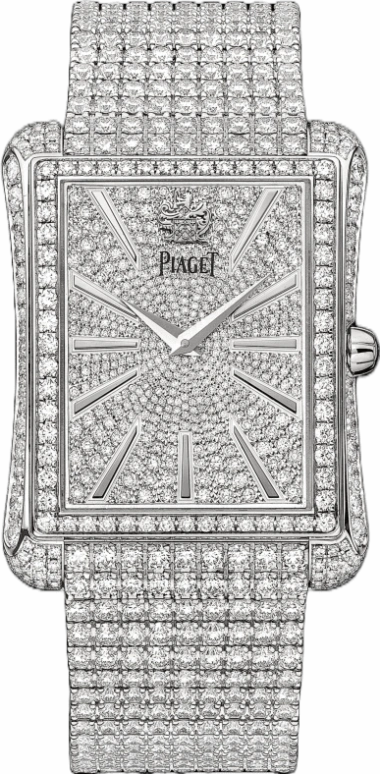 Piaget,Emperador 32mm,32mm,White Gold,Silver,Automatic,42hours,In-house Caliber,G0A34128