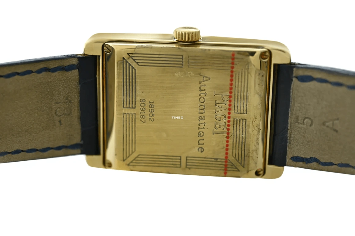 Piaget,Protocole XXL 24x35mm,24x35mm,Yellow Gold,White,Automatic,Day,Rectangular,18952