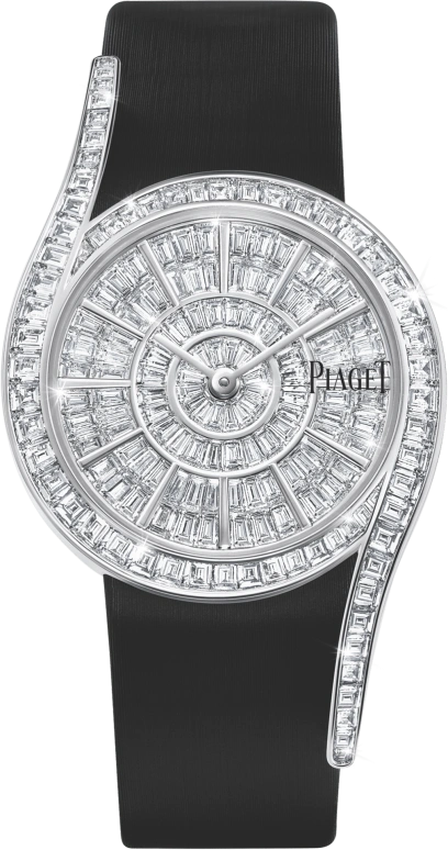 Piaget,High Jewellery 31mm,31mm,White Gold,Quartz,In-house Caliber,Sapphire,Crystal Glass,G0A38168