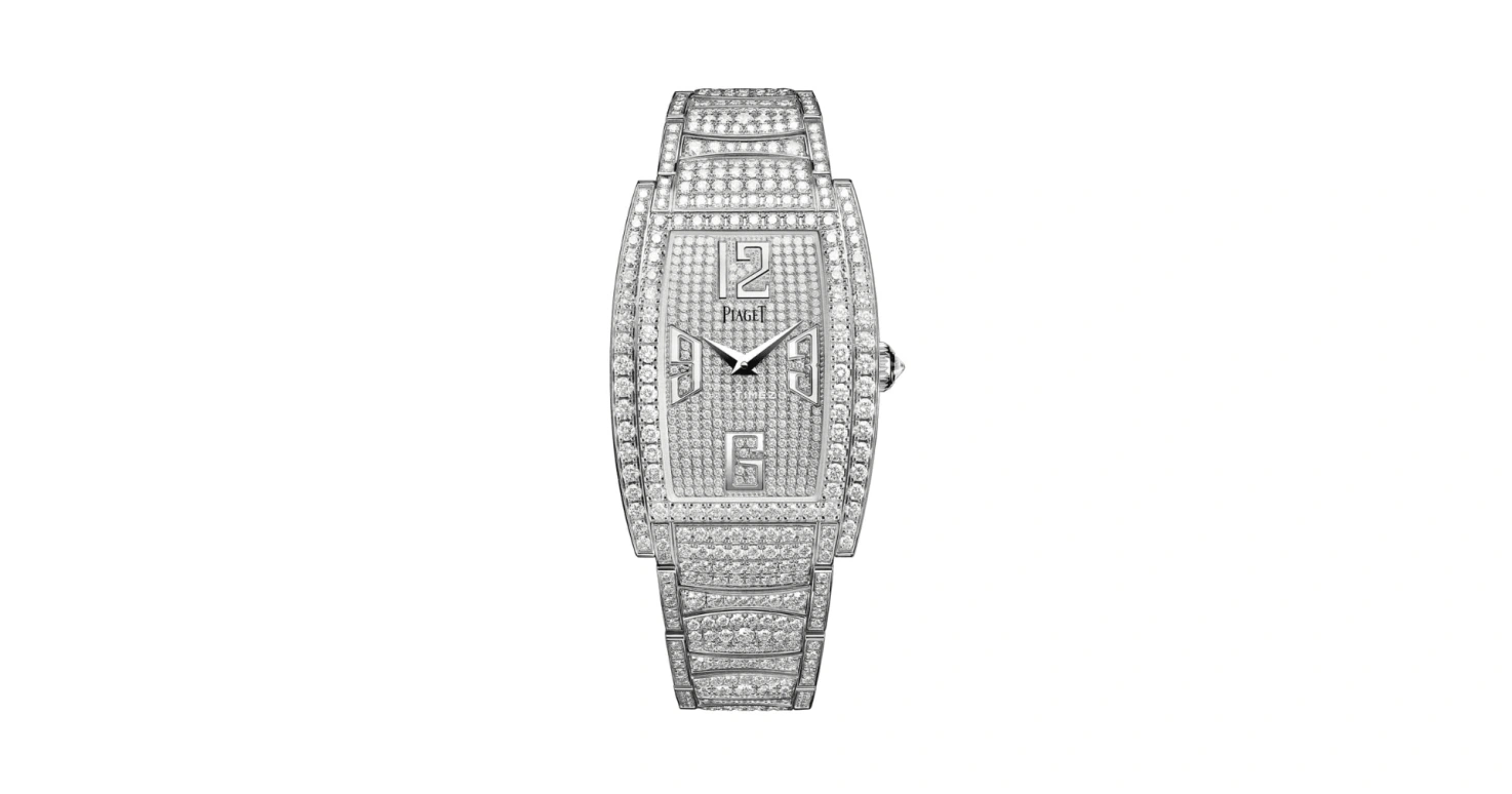 Piaget,Limelight 27mm,27mm,White Gold,Silver,Quartz,In-house Caliber,Sapphire,Crystal Glass,G0A33095