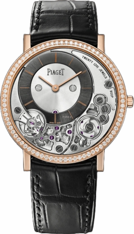 Piaget,Altiplano 38mm,38mm,Pink Gold,Silver,Handwound,48hours,In-house Caliber,G0A40013