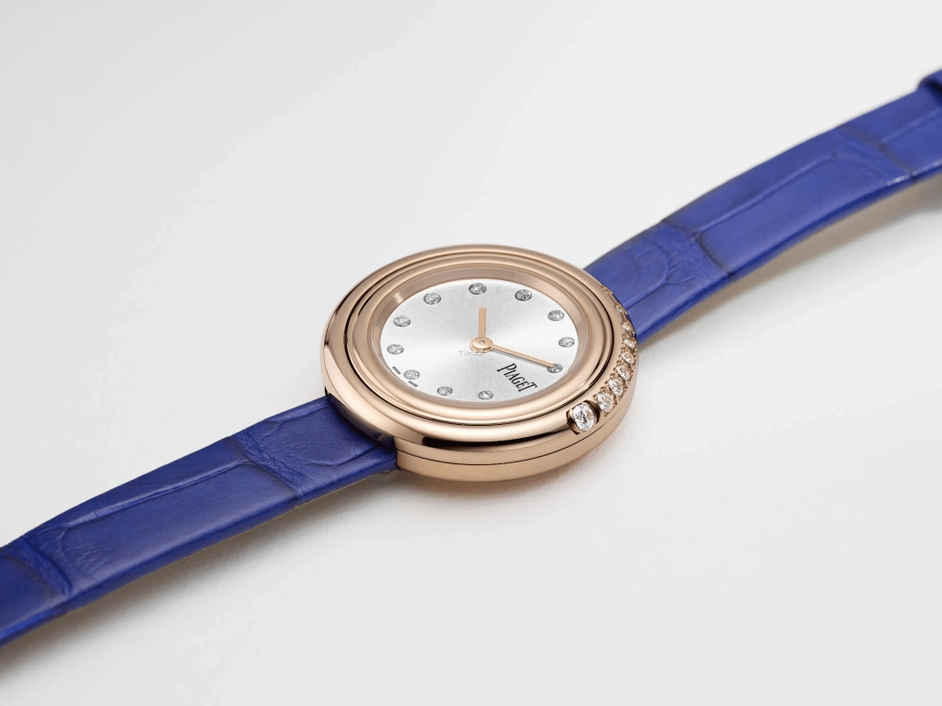 Piaget,Possession 29mm,29mm,Rose Gold,Silver,Quartz,In-house Caliber,Sapphire,G0A46081