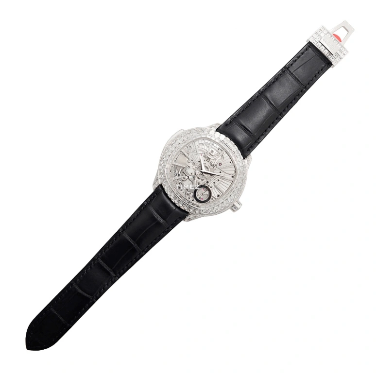 Piaget,Emperador 49mm,49mm,White Gold,Skeleton,Silver,Automatic,Minute Repeater,40hours,G0A39021