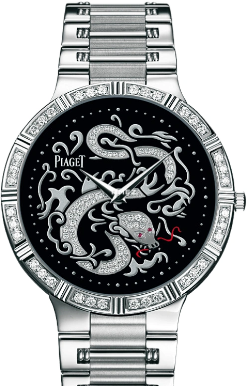 Piaget,Jewellery 38mm,38mm,White Gold,Black,Handwound,36hours,In-house Caliber,G0A32194