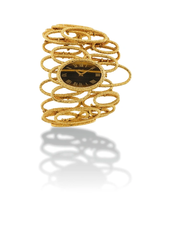 Piaget,Other 35mm,35mm,Yellow Gold,Brown,Black,Handwound,In-house Caliber,Oval,9850 D 72