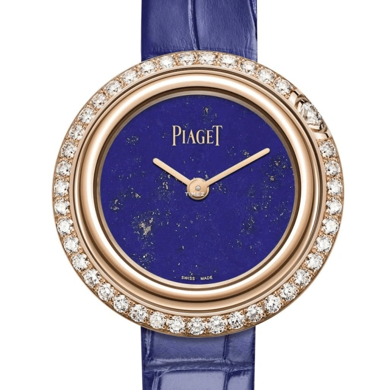 Piaget,Possession 29mm,29mm,Rose Gold,Blue,Quartz,In-house Caliber,Sapphire,Crystal Glass,G0A43086