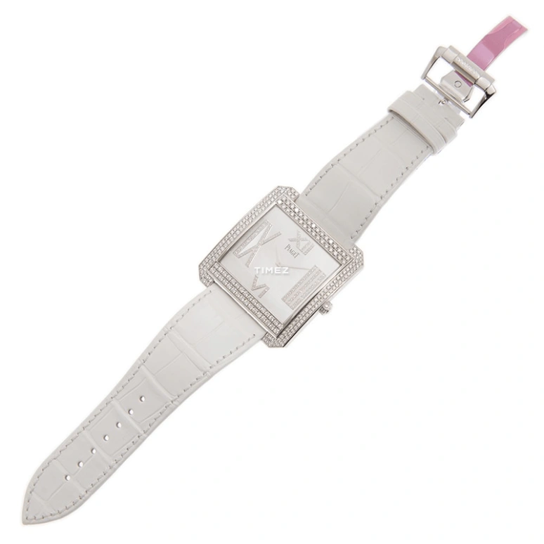 Piaget,Limelight 42mm,42mm,White Gold,White,Automatic,Sapphire,Crystal Glass,Square,G0A34017