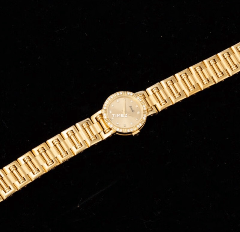 Piaget,Jewellery 19mm,19mm,Yellow Gold,Gold,Quartz,Sapphire,Crystal Glass,Round,G0A20005