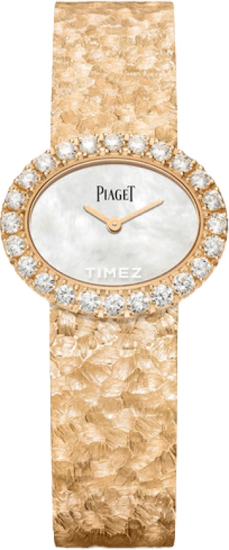 Piaget,Jewellery 27x22mm,27x22mm,Rose Gold,White,In-house Caliber,Sapphire,Crystal Glass,G0A43210
