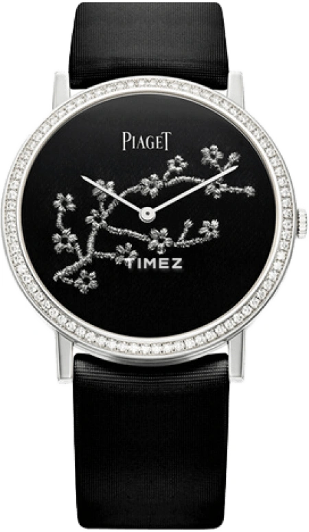 Piaget,Altiplano 38mm,38mm,White Gold,Black,Handwound,36hours,In-house Caliber,G0A38574