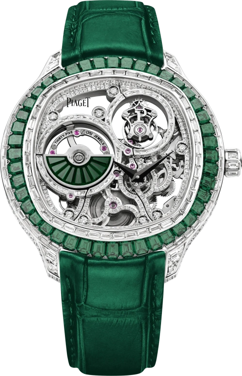 Piaget,Polo 49mm,49mm,White Gold,Skeleton,Automatic,Tourbillon,44hours,G0A48042