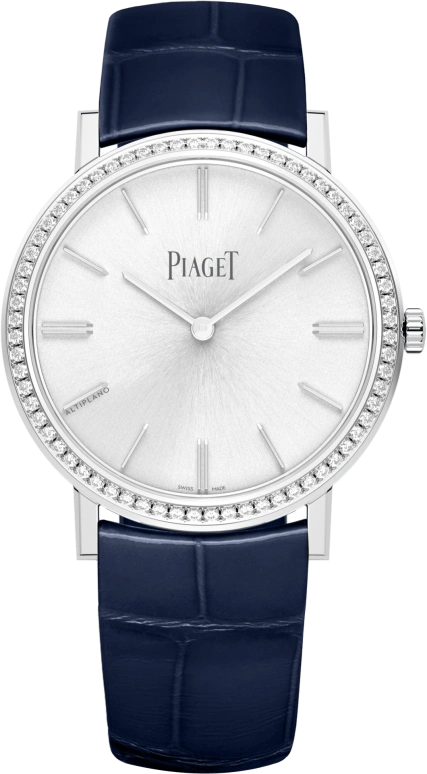 Piaget,Altiplano 35mm,35mm,White Gold,Silver,Automatic,In-house Caliber,Sapphire,Crystal Glass,G0A45407
