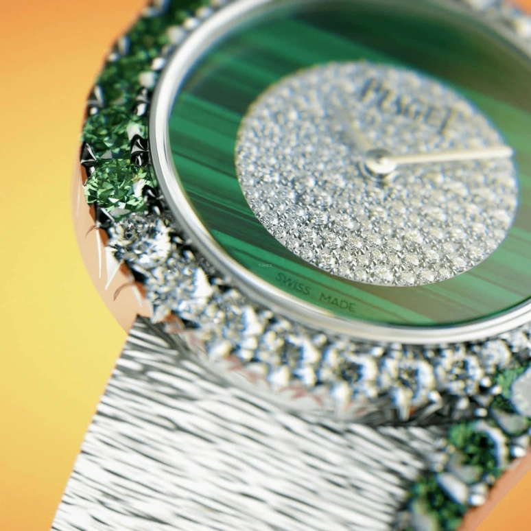 Piaget,Limelight 32mm,32mm,White Gold,Green,Automatic,40hours,In-house Caliber,G0A47188