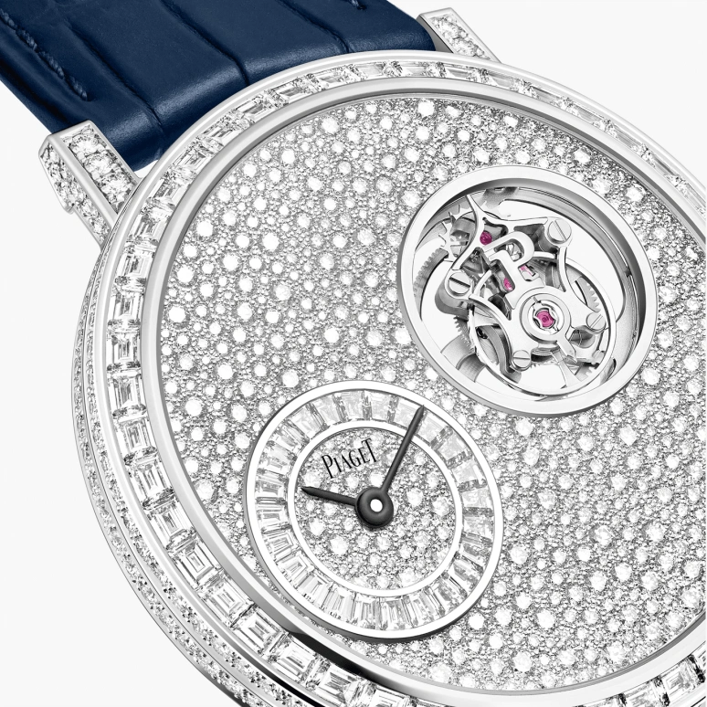 Piaget,Altiplano 41mm,41mm,White Gold,In-house Caliber,Sapphire,Crystal Glass,Square Cut,Setting,Diamonds,G0A44031