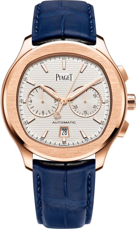 Piaget,Polo 42mm,42mm,Rose Gold,White,Automatic,48hours,In-house Caliber,G0A43011