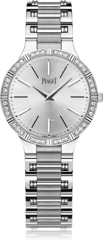 Piaget,Jewellery 28mm,28mm,White Gold,In-house Caliber,Sapphire,Crystal Glass,Setting,Diamonds,G0A38052