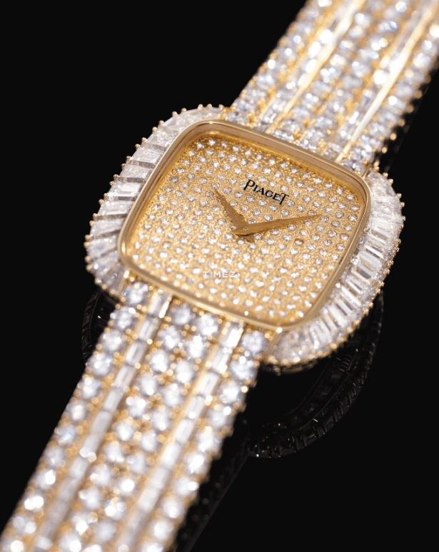 Piaget,Other 34mm,34mm,Yellow Gold,Gold,Quartz,Square,77280