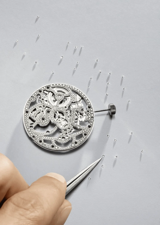Piaget,Polo 42mm,42mm,White Gold,Skeleton,Automatic,In-house Caliber,Sapphire,Crystal Glass,G0A46007