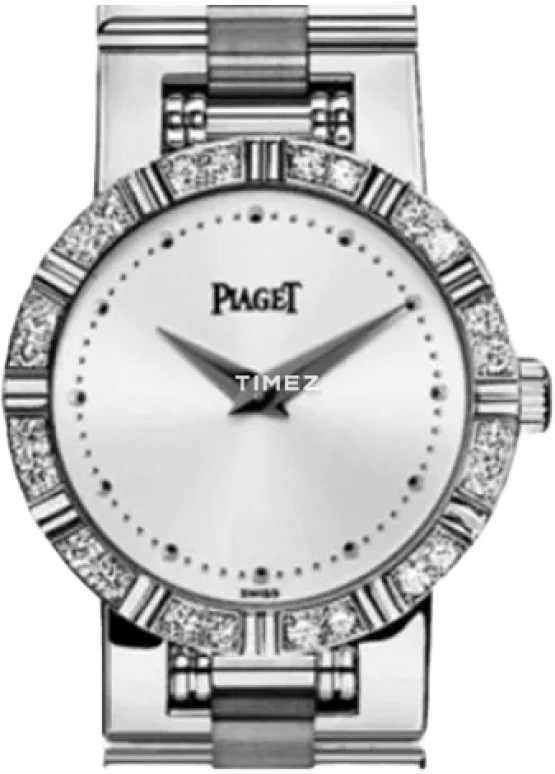 Piaget,Jewellery 23mm,23mm,White Gold,White,Quartz,Sapphire,Crystal Glass,Round,G0A02132