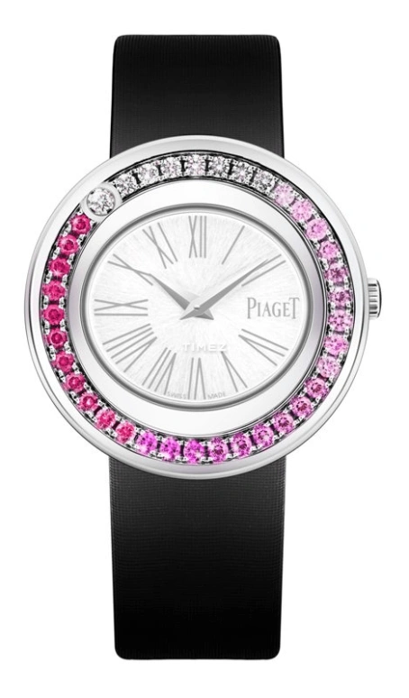 Piaget,Possession 29mm,29mm,Sapphire,White Gold,White,Quartz,In-house Caliber,Sapphire,Crystal Glass,G0A41622