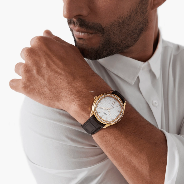 Piaget,Polo 42mm,42mm,Rose Gold,Rose,Luminous,White,Automatic,Day,48hours,G0A44010