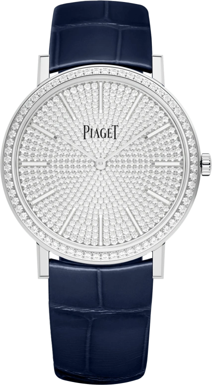 Piaget,Altiplano 35mm,35mm,White Gold,In-house Caliber,Sapphire,Crystal Glass,Setting,Diamonds,Paved,G0A45408