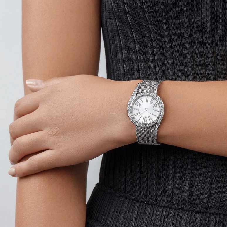 Piaget,Limelight 32mm,32mm,White Gold,Quartz,In-house Caliber,Sapphire,Crystal Glass,G0A41212