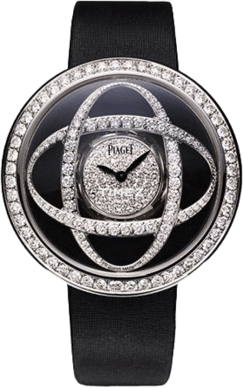 Piaget,Limelight 38mm,38mm,White Gold,In-house Caliber,Sapphire,Crystal Glass,Setting,Diamonds,G0A35156