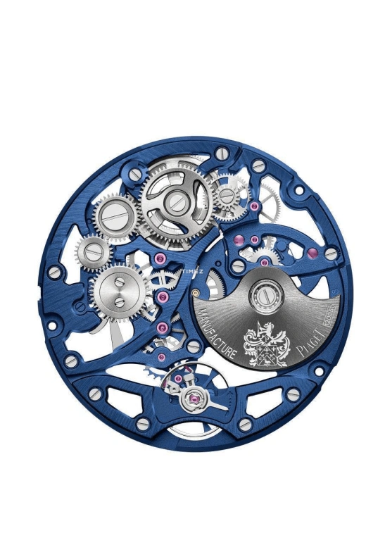 Piaget,Polo 42mm,42mm,White Gold,Skeleton,Automatic,In-house Caliber,Sapphire,Crystal Glass,G0A46007