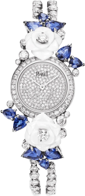 Piaget,Limelight 21mm,21mm,White Gold,Silver,Quartz,In-house Caliber,Sapphire,Crystal Glass,G0A37184