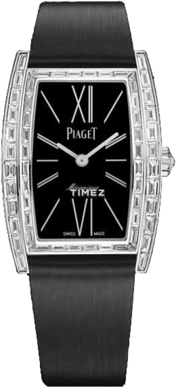 Piaget,Limelight 27x38mm,27x38mm,White Gold,Black,In-house Caliber,Sapphire,Crystal Glass,Setting,Diamonds,G0A40199
