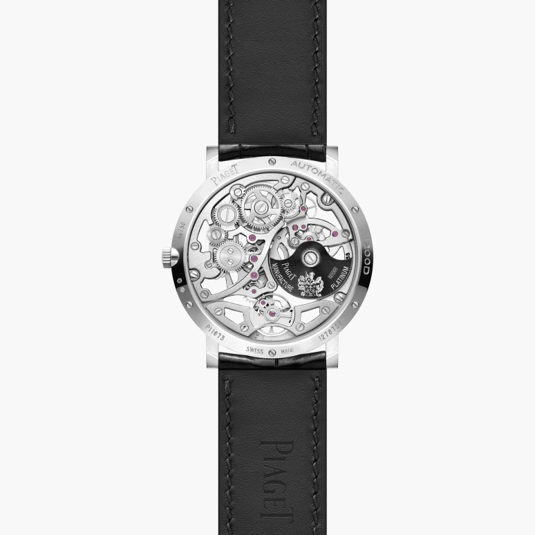 Piaget,Altiplano 38mm,38mm,White Gold,Skeleton,Automatic,In-house Caliber,Sapphire,Crystal Glass,G0A45226