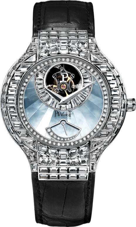 Piaget,Polo 44mm,44mm,White Gold,Silver,Ice Blue,Handwound,44hours,In-house Caliber,G0A30111