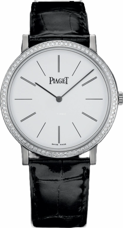Piaget,Altiplano 38mm,38mm,White Gold,Silver,Handwound,36hours,In-house Caliber,G0A29165