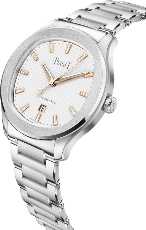 Piaget,Polo 36mm,36mm,Stainless Steel,Silver White,Automatic,Day,40hours,G0A50028