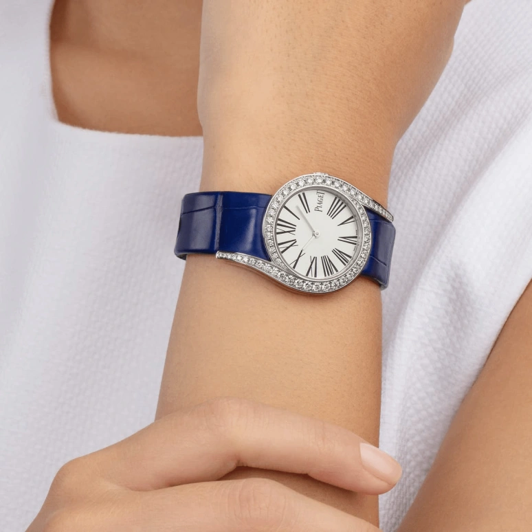 Piaget,Limelight 32mm,32mm,White Gold,Quartz,In-house Caliber,Sapphire,Crystal Glass,G0A43360
