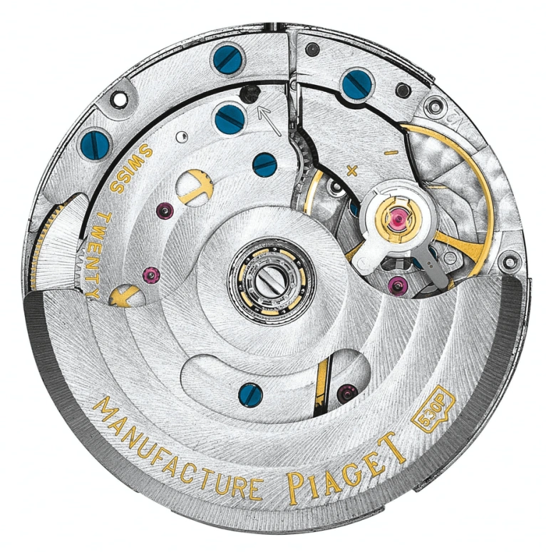 Piaget,Emperador 32mm,32mm,White Gold,Silver,Automatic,42hours,In-house Caliber,G0A34128