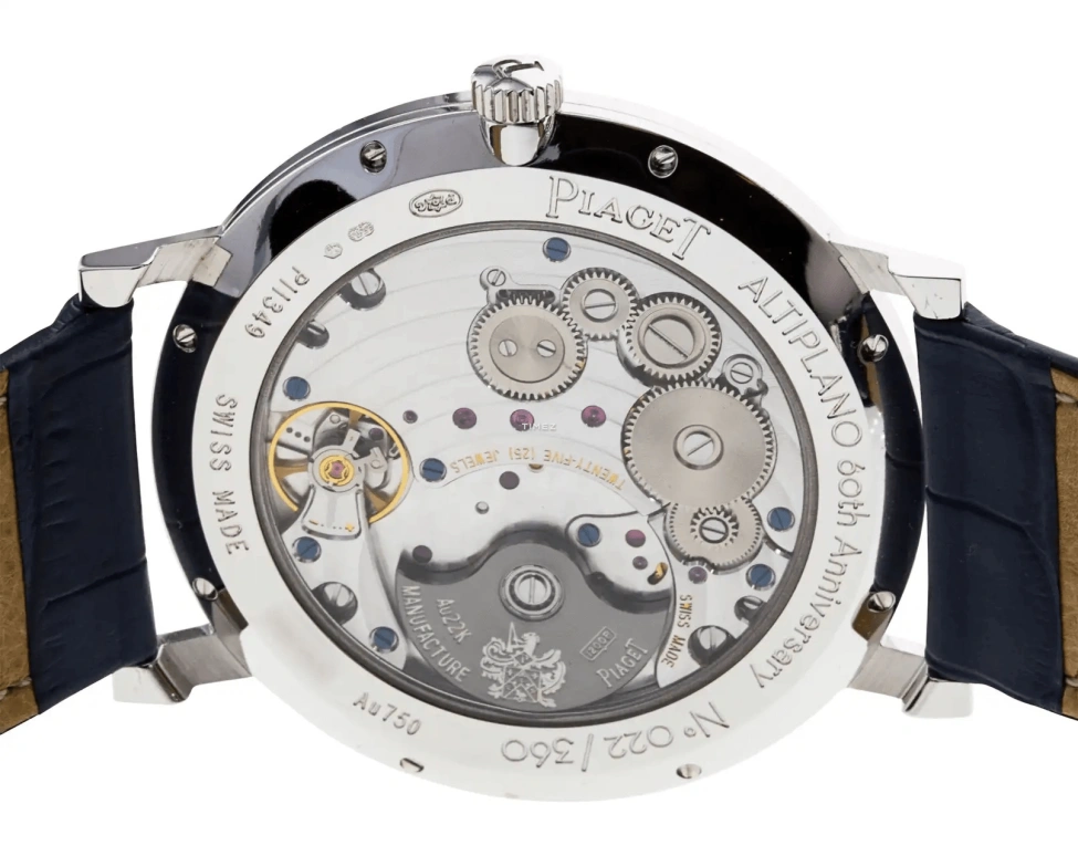 Piaget,Altiplano 43mm,43mm,White Gold,Blue,Automatic,44hours,In-house Caliber,G0A42105
