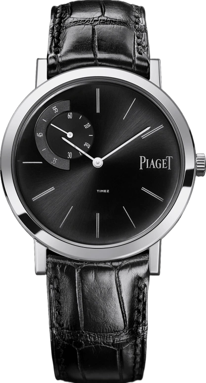 Piaget,Altiplano 40mm,40mm,White Gold,Black,Handwound,61hours,In-house Caliber,G0A34114