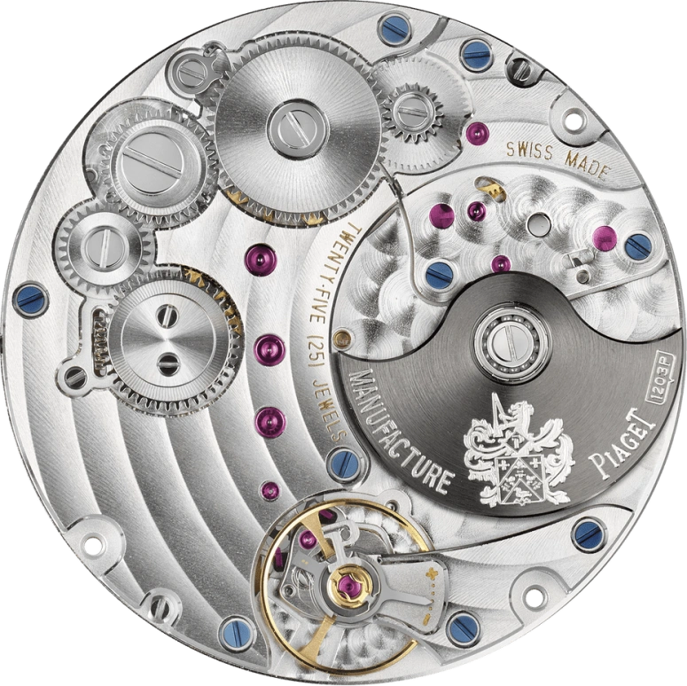 Piaget,Altiplano 40mm,40mm,Rose Gold,Blue,Automatic,Day,In-house Caliber,G0A44052